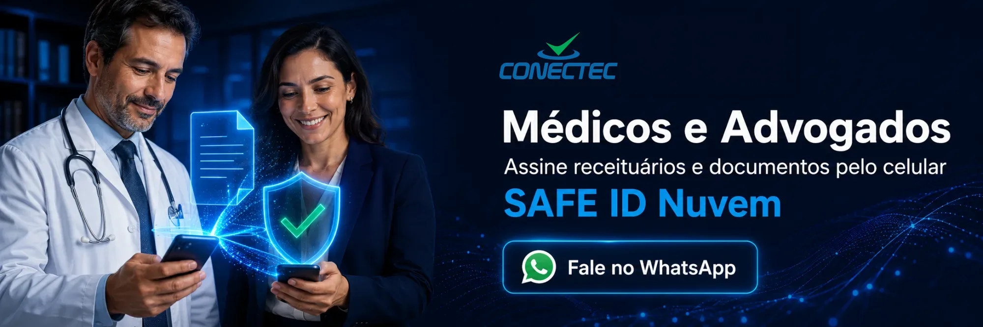Médicos e Advogados: assine receituários e documentos pelo celular com o SAFE ID Nuvem.